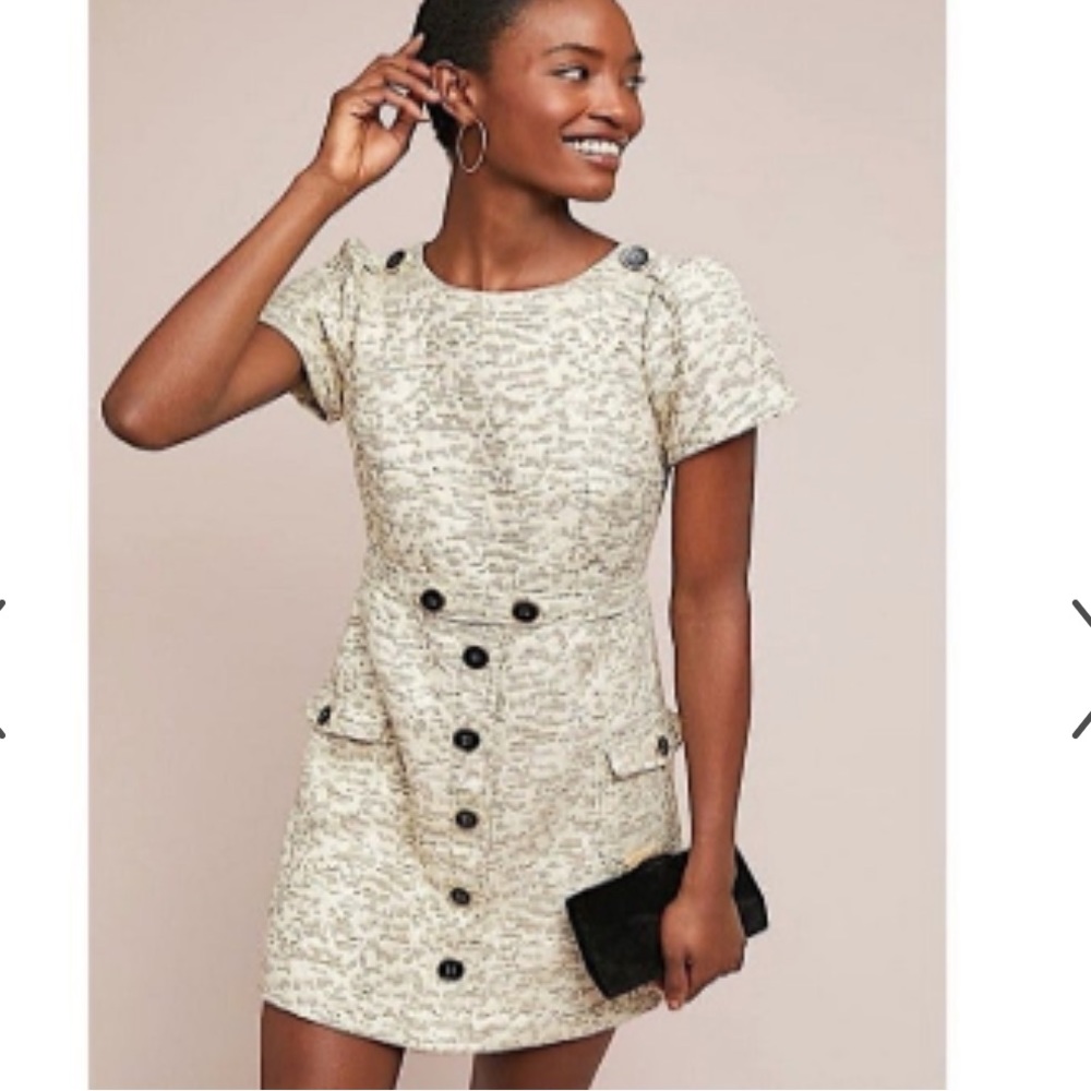 Anthropologie Moulinette Souers April Jacquard Dress NWT